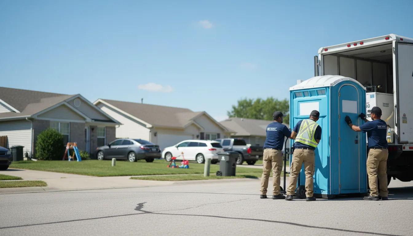 Standard Porta Potty Rentals in West Finley, PA near me